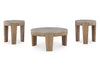 Set de mesas Guystone (3 piezas)