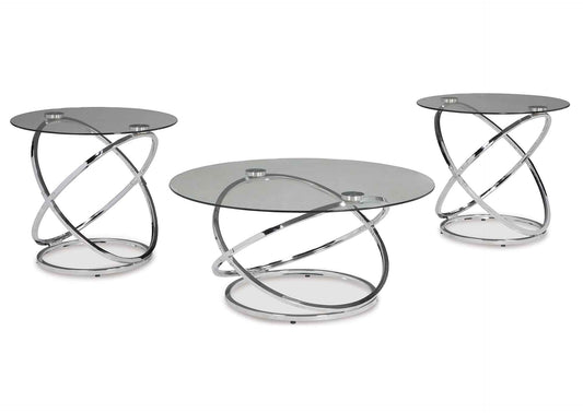 Set de mesas Hollynyx (3 piezas)