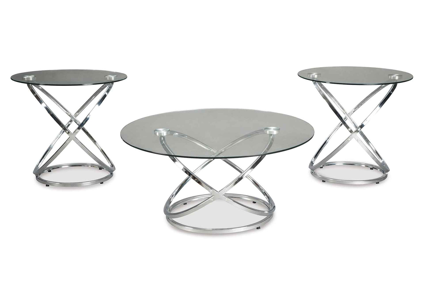 Set de mesas Hollynyx (3 piezas)