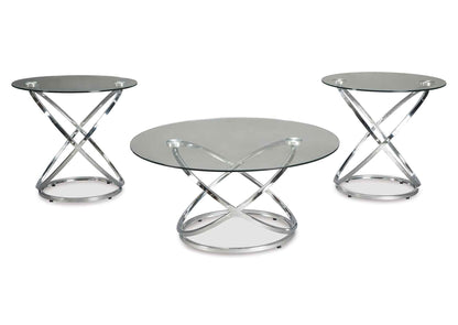 Set de mesas Hollynyx (3 piezas)