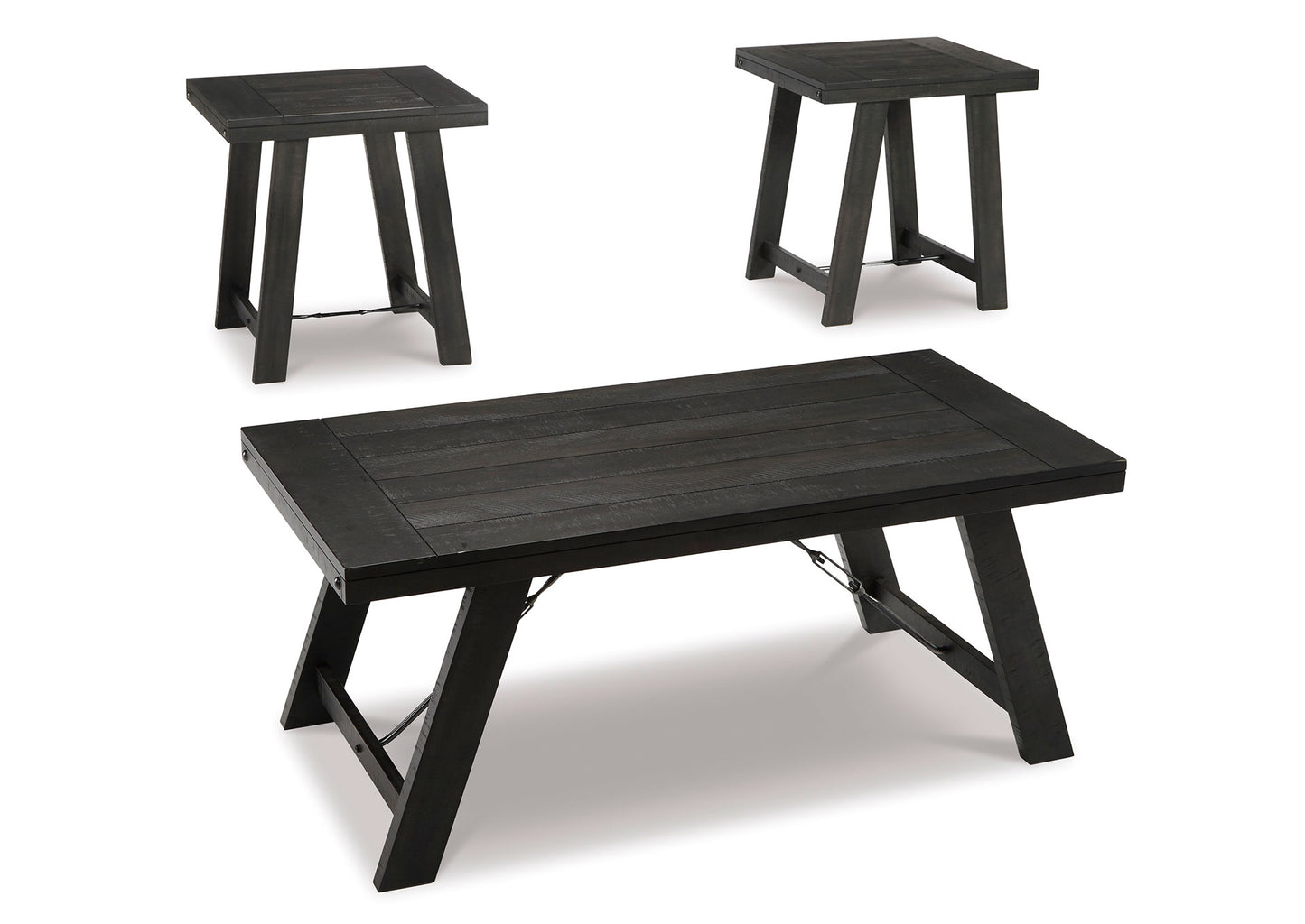 Set de mesas Noorbrook (3 piezas)