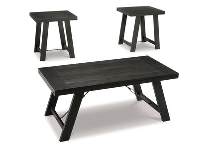 Set de mesas Noorbrook (3 piezas)