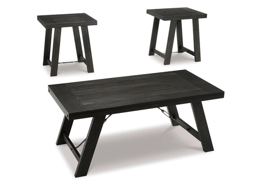 Set de mesas Noorbrook (3 piezas)