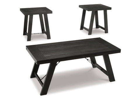 Set de mesas Noorbrook (3 piezas)