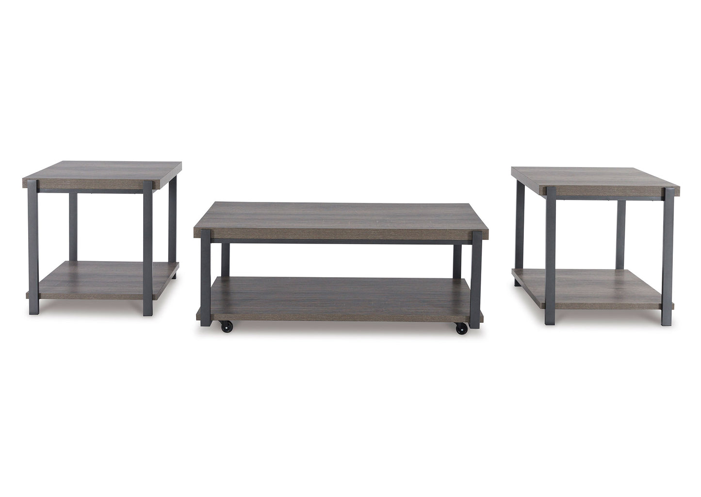 Set de mesas Wilmaden (3 piezas)