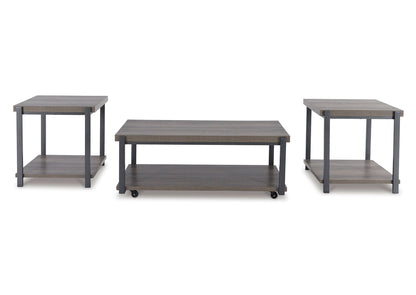 Set de mesas Wilmaden (3 piezas)
