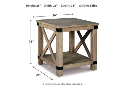 Mesa lateral Aldwin