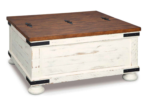 Mesa de centro cubierta elevable Wystfield