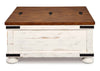 Mesa de centro cubierta elevable Wystfield
