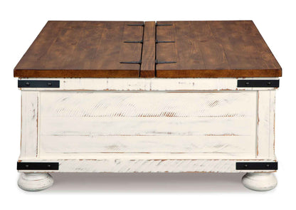 Mesa de centro cubierta elevable Wystfield