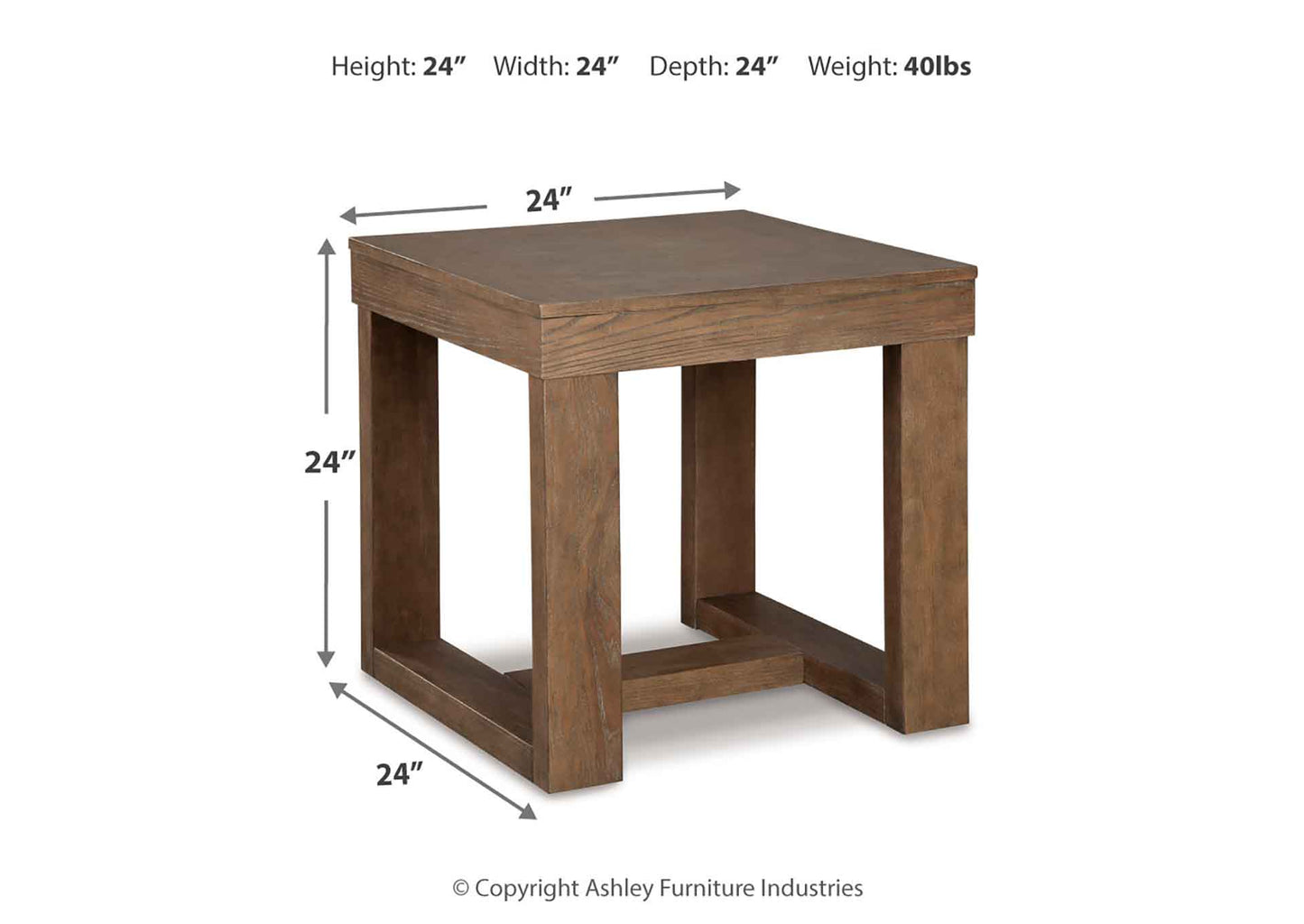 Mesa lateral Cariton