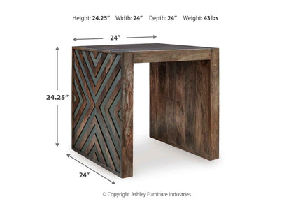 Mesa lateral Dreggan