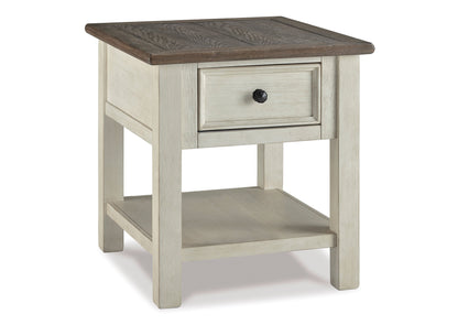 Mesa lateral Bolanburg cuadrada