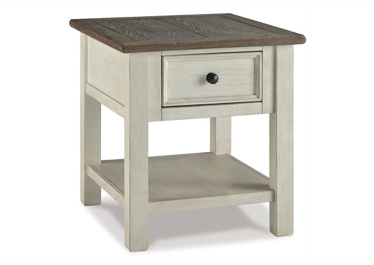 Mesa lateral Bolanburg cuadrada