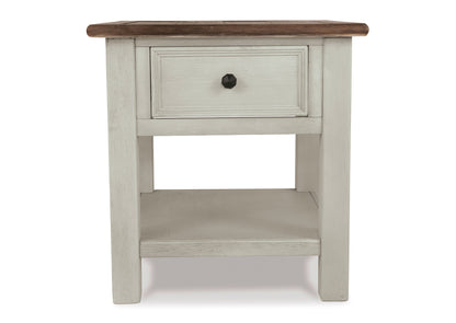 Mesa lateral Bolanburg cuadrada