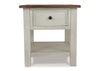 Mesa lateral Bolanburg cuadrada