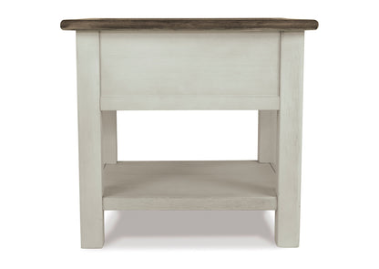 Mesa lateral Bolanburg cuadrada