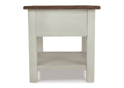 Mesa lateral Bolanburg cuadrada
