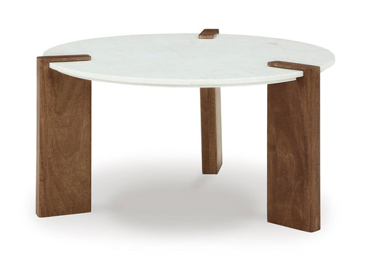 Mesa de centro Isanti redonda