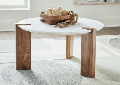 Mesa de centro Isanti redonda