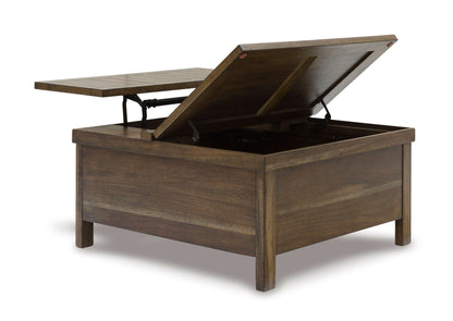Mesa de centro cubierta elevable Moriville