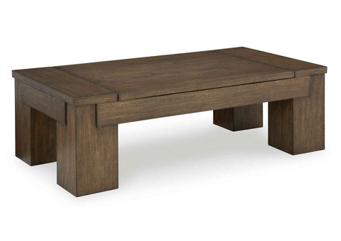 Mesa de centro cubierta elevable Rosswain