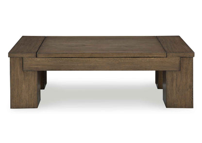 Mesa de centro cubierta elevable Rosswain