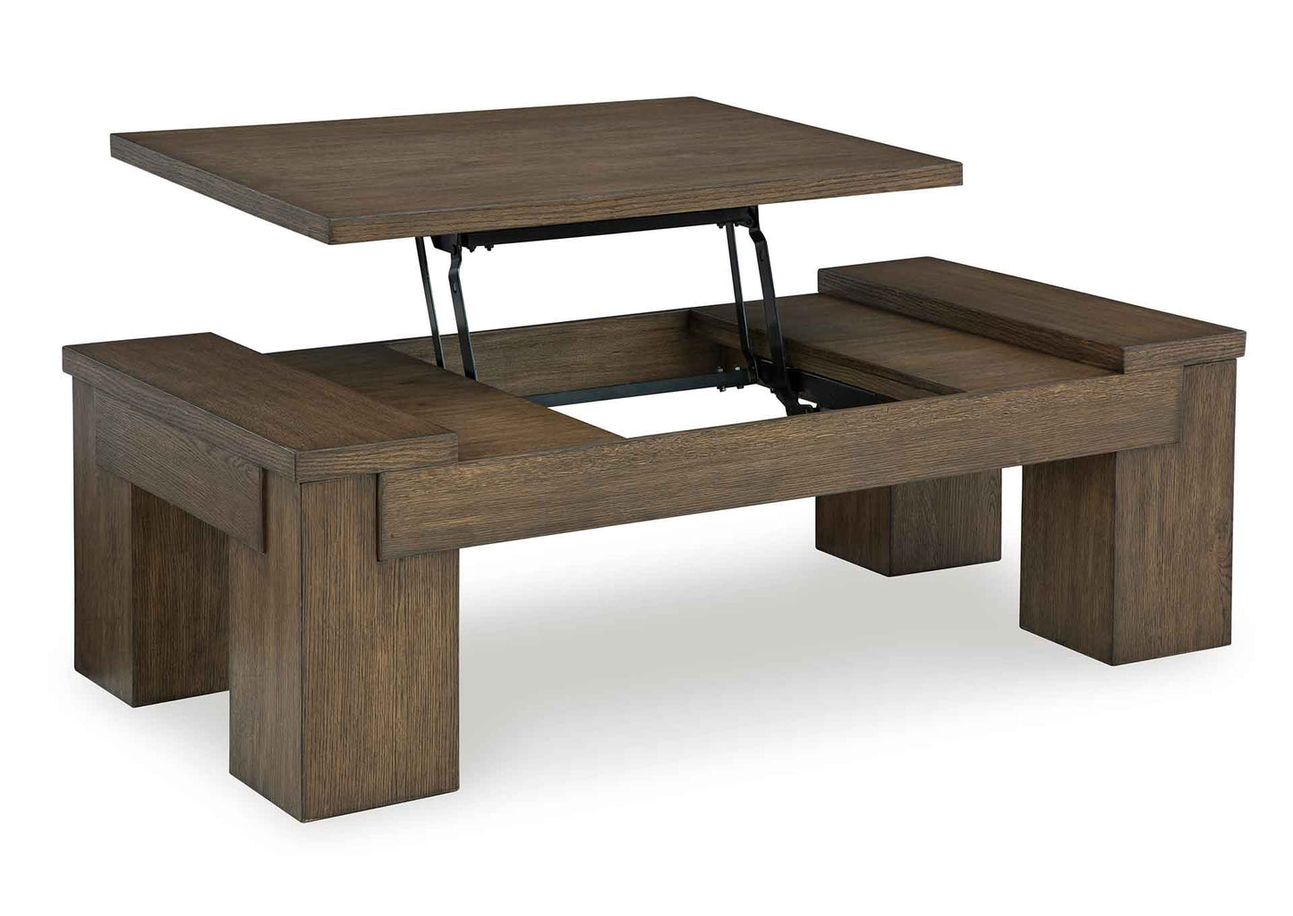 Mesa de centro cubierta elevable Rosswain