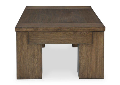 Mesa de centro cubierta elevable Rosswain