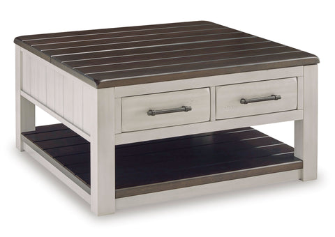 Mesa de centro cubierta elevable Darborn