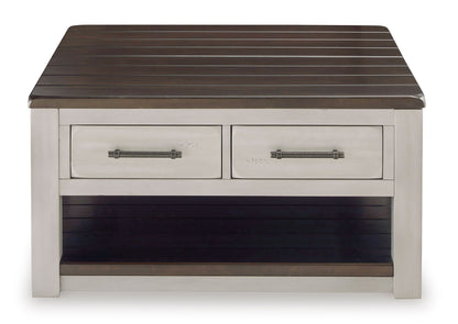 Mesa de centro cubierta elevable Darborn