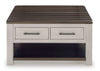 Mesa de centro cubierta elevable Darborn