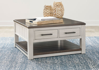 Mesa de centro cubierta elevable Darborn