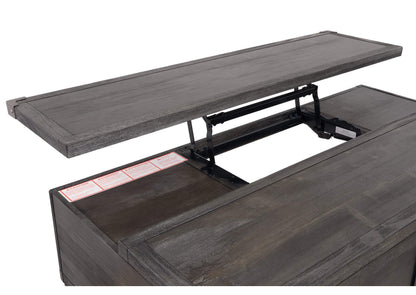 Mesa de centro cubierta elevable Todoe