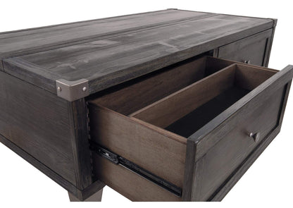 Mesa de centro cubierta elevable Todoe