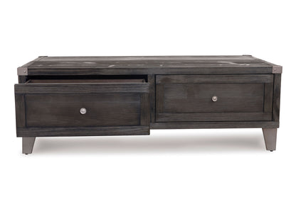 Mesa de centro cubierta elevable Todoe