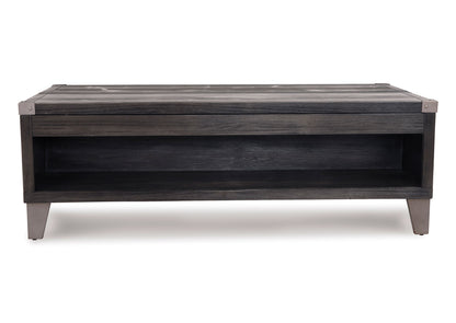 Mesa de centro cubierta elevable Todoe