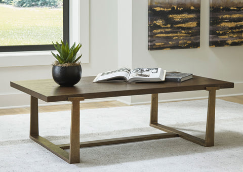 Mesa de centro Balintmore rectangular