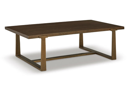 Mesa de centro Balintmore rectangular