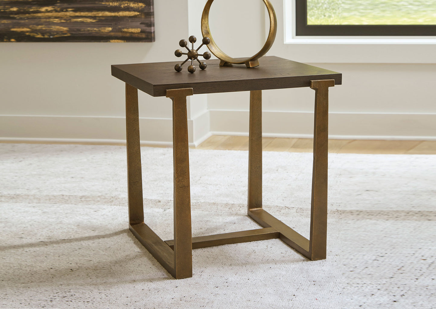 Mesa lateral Balintmore cuadrada
