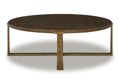 Mesa de centro Balintmore redonda
