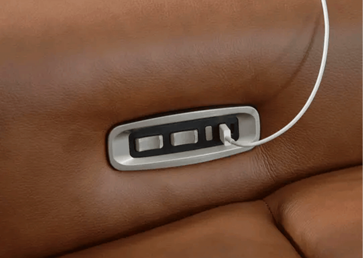 Reclinable eléctrico Rally-Up 2 piezas con consola