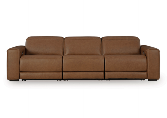 Sofá cuero reclinable 3 cuerpos Rally-Up 3 piezas