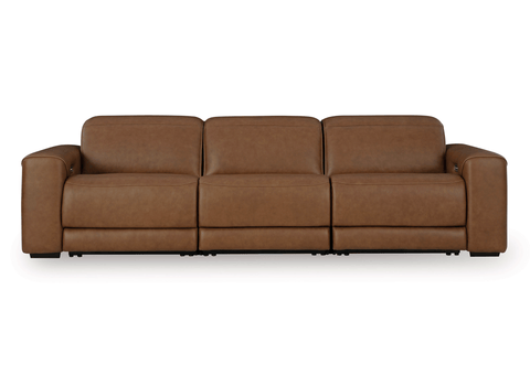 Sofá cuero reclinable 3 cuerpos Rally-Up 3 piezas