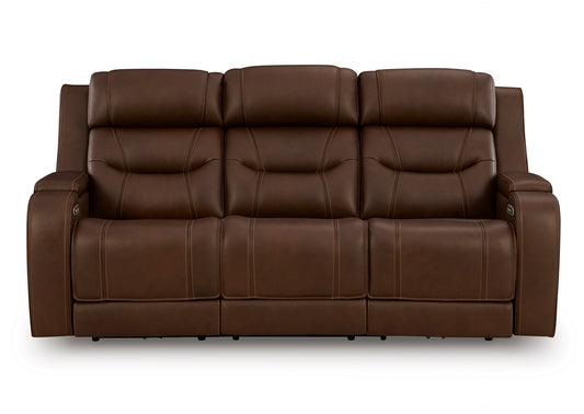 Sofá reclinable 3 cuerpos Dreamer brown con sistema de audio