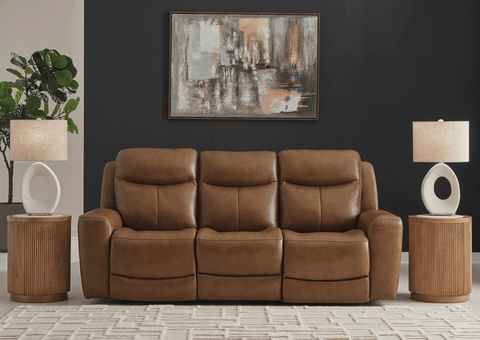 Sofá reclinable eléctrico 3 cuerpos Momentum amber