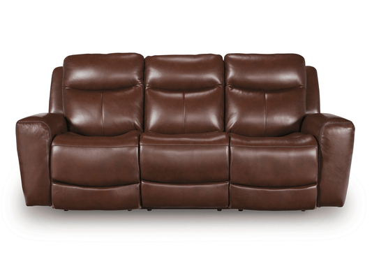 Sofá reclinable eléctrico 3 cuerpos Momentum mahogany
