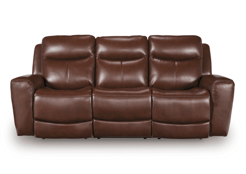 Sofá reclinable eléctrico 3 cuerpos Momentum mahogany