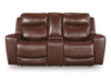 Sofá reclinable eléctrico 2 cuerpos Momentum mahogany