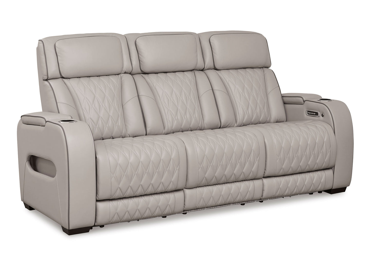 Sofá cuero reclinable 3 cuerpos Boyington